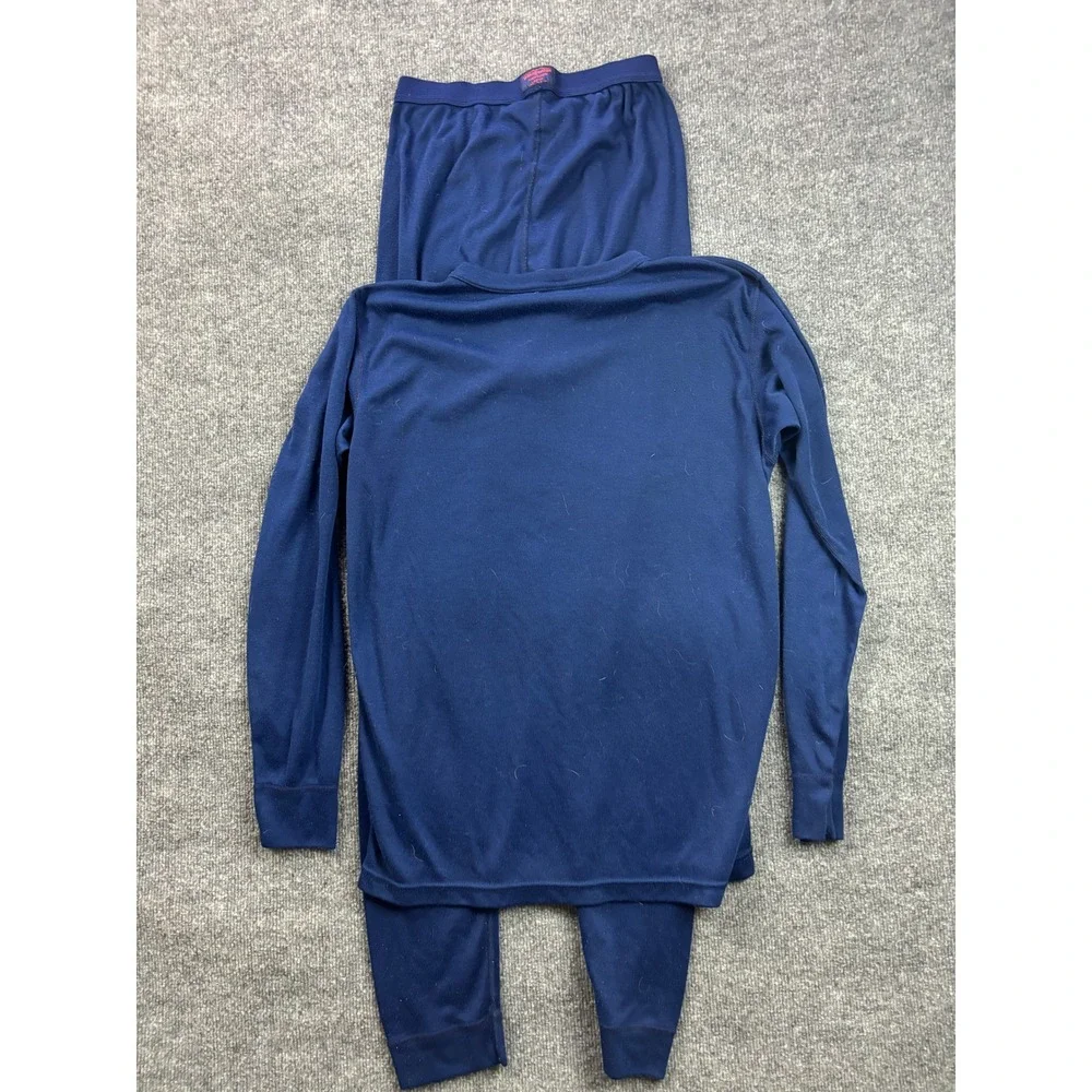 Patagonia Capilene Thermal Base Layer Set Womens Large Blue Vintage USA Made